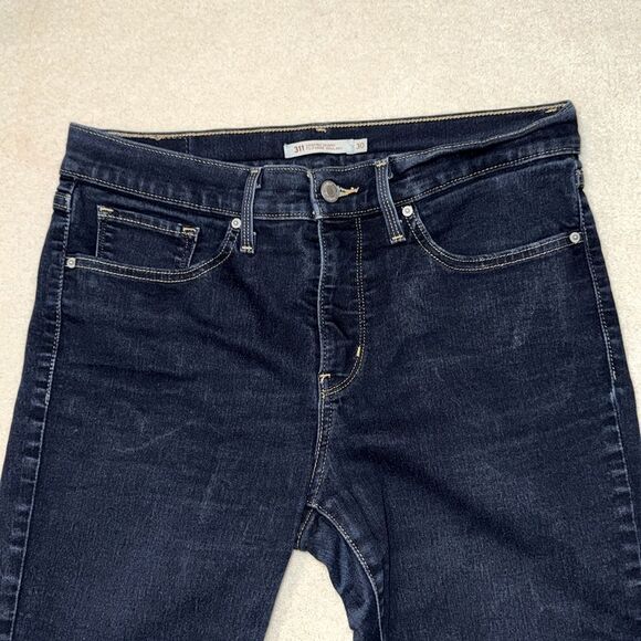 Levis 311 ~ Shaping Skinny ~  Blue Jeans ~ Stretch Denim ~ Unisex 30 x 30 - Picture 2 of 8